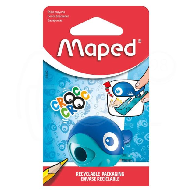 Острилка Maped Croc-Croc Easy единична, блистер main product photo