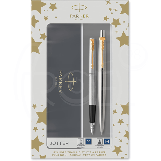 Комплект Parker Royal Jotter St.Steel GT, Химикалка и Писалка main product photo