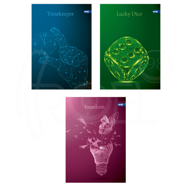 Тетрадка А4, мат / UV Prismatic, 60+2 л.ред, 70 г/м2 main product photo