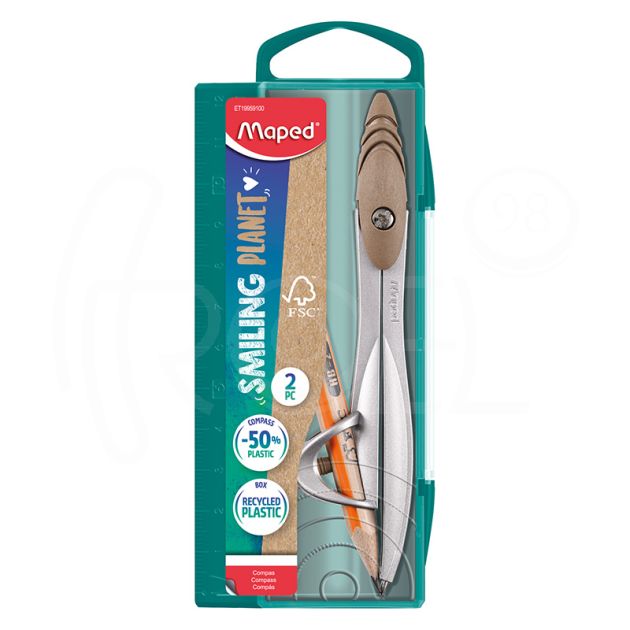 Пергел Maped Smiling Planet, 2 части с молив HB, в кутия main product photo