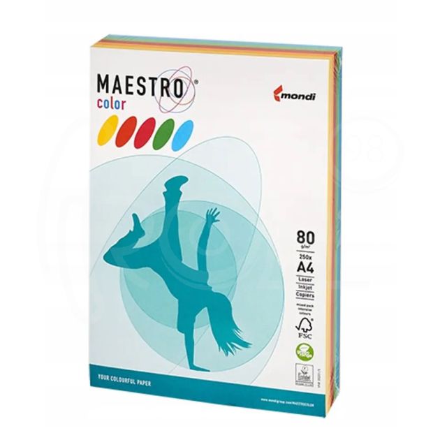 Копирен картон наситен Multi-Jet, 5 цв. x 20 л., A4, 100 листа main product photo