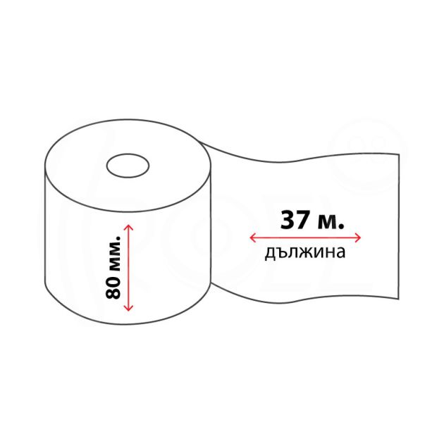 Термохартиена ролка, 79 мм x 37 м main product photo