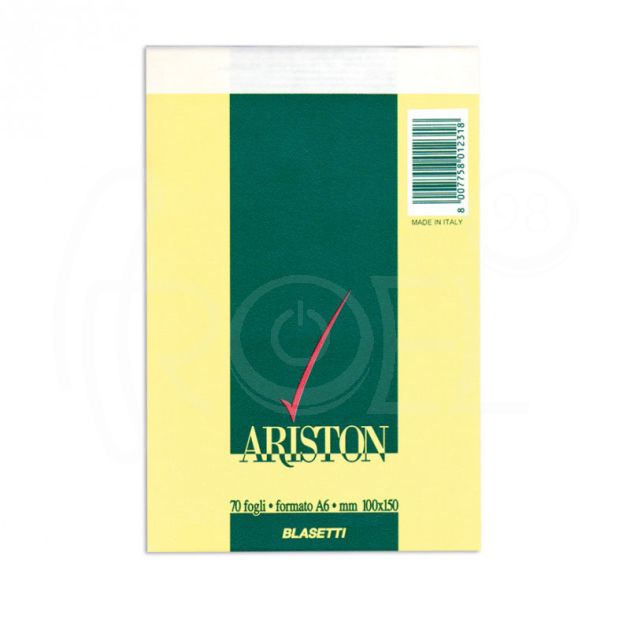 Бележник Ariston, A6, квадратчета, 70 л. main product photo