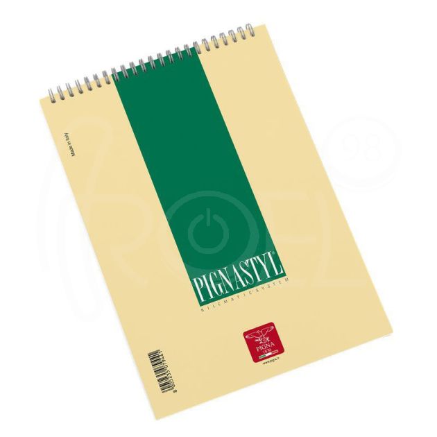 Бележник Pigna Styl A5, квадратчета, 60 листа main product photo