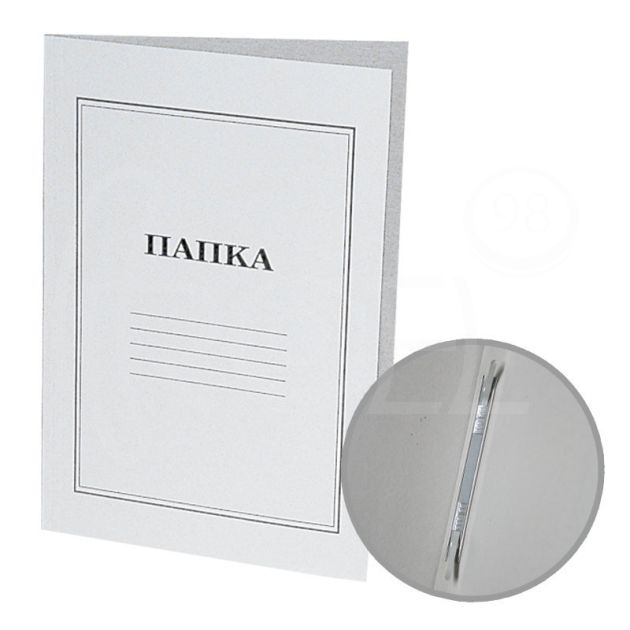 Папка с машинка, бяла, 270 гр./м2 main product photo