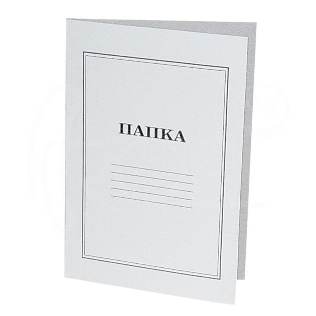 Папка без машинка, бяла, 230 гр./м2 main product photo
