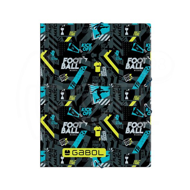 Папка с ластик Gabol, А4, картонена main product photo