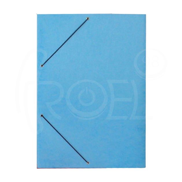 Папка с ластик и 3 странични капака, матирана, 250 x 330 мм main product photo