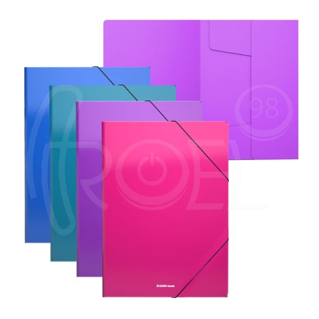 Папка с ластик Erich Krause Matt Vivid, A4 main product photo