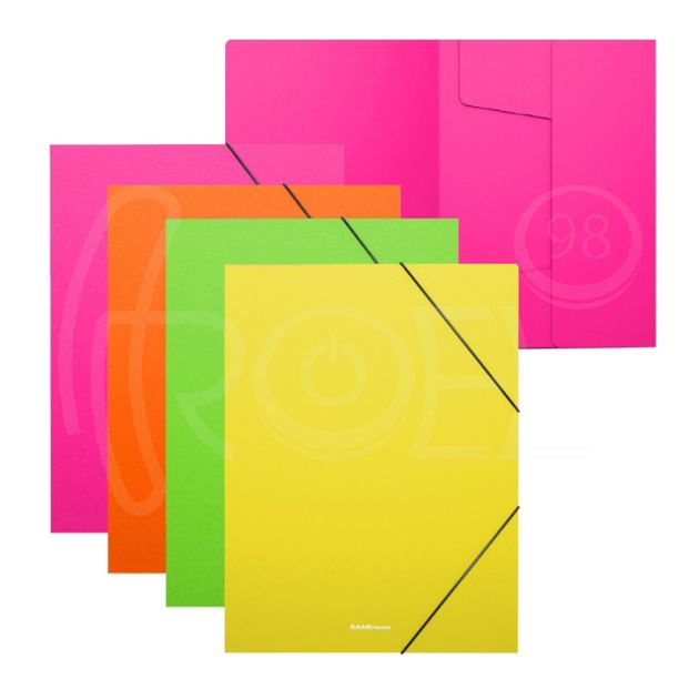 Папка с ластик Erich Krause Matt Neon, A4 main product photo
