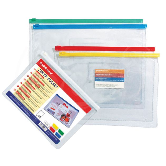 Папка с цип ErichKrause, A4 main product photo