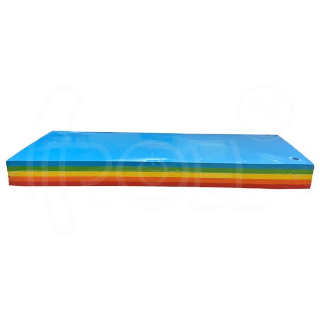 Разделител, картон, 100 броя/оп., наситен, 5 цв. х 20 бр. main product photo
