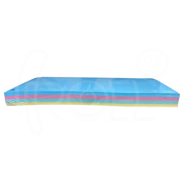 Разделител, картон, 100 броя/оп., пастелни, 4 цв. х 25 бр. main product photo