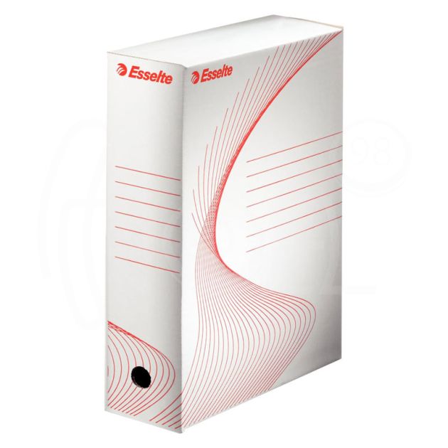 Архивна кутия Esselte, бяла, 80 мм гръб main product photo
