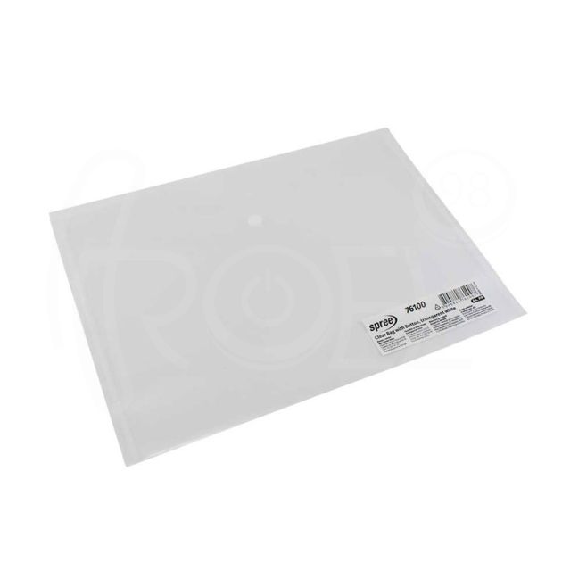Папка с копче Spree, прозрачна, PP, A4 main product photo