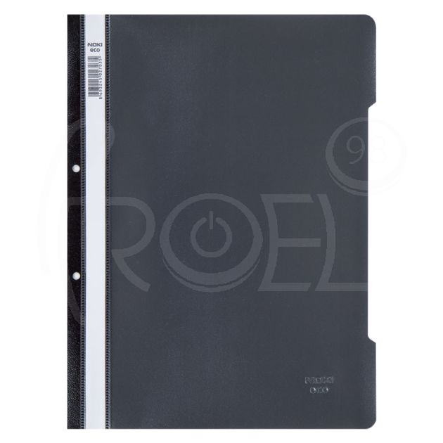 Папка PVC с прозрачно лице Noki, с машинка, A4, с перфорация main product photo