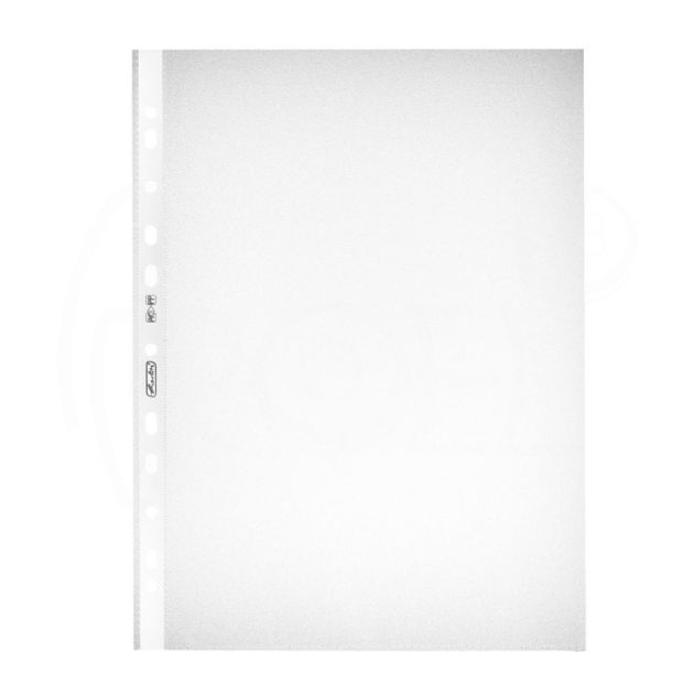 Папка джоб с перфорация A4, мат, 55μ Herlitz, 100 бр./оп. main product photo
