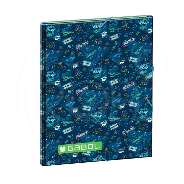 Кутия с ластик Gabol, A4, твърд картон main product photo