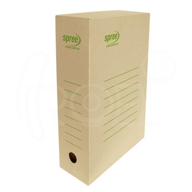 Кутия архивна Spree, кафява, 100 мм main product photo