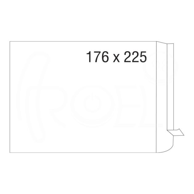 Плик, СЗЛ, B5, 176 х 250 мм, къса страна, 100 бр./оп. main product photo