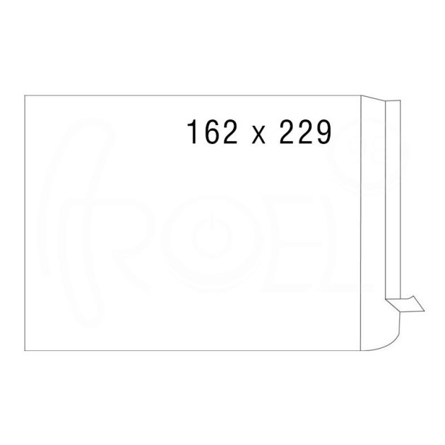 Плик, СЗЛ, C5, 162 х 229 мм, къса страна, 100 бр./оп. main product photo