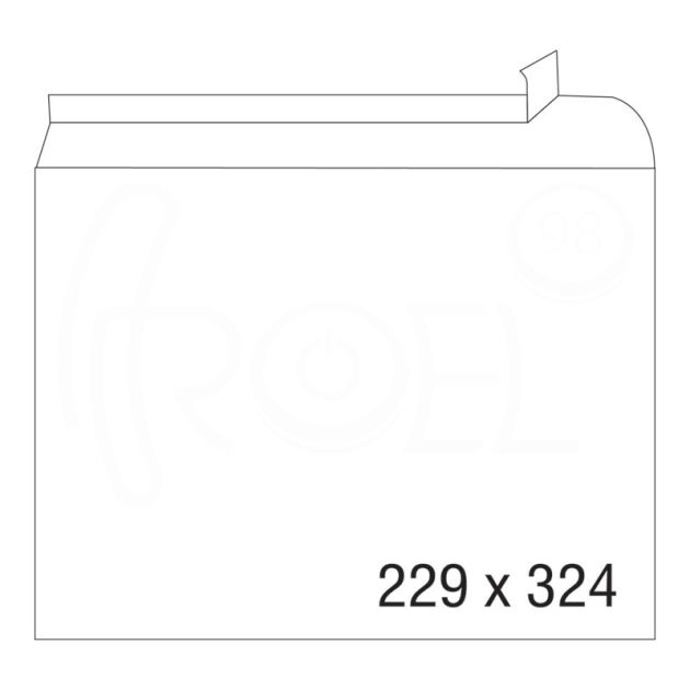 Плик, СЗЛ, C4, 229 х 324 мм, дълга страна, 100 бр./оп main product photo