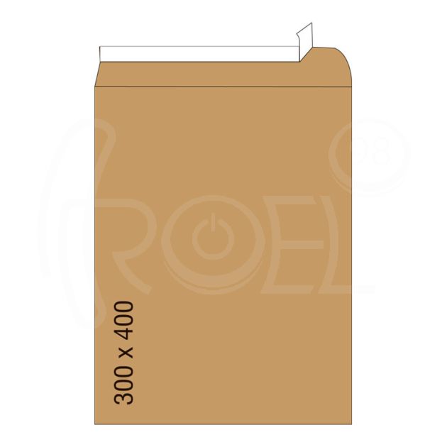 Плик кафяв, СЗЛ, Е4, 300 х 400 мм, 100 бр./оп. main product photo