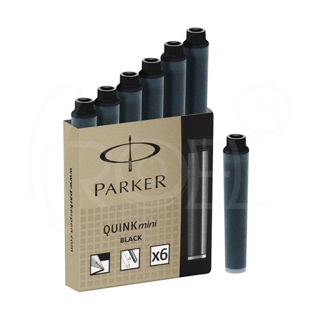 Патрончета Parker Z11 за писалка, къси, 6 броя в опаковка main product photo
