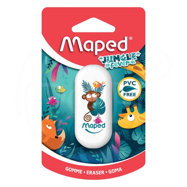 Гума Maped Jungle Fever, блистер main product photo