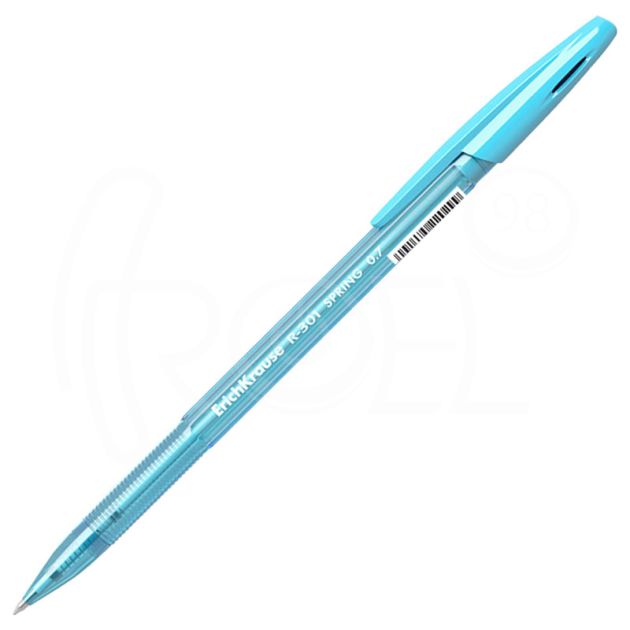 Химикалка Erich Krause Spring R-301, mix тяло, връх 0.7 мм main product photo