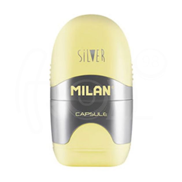 Острилка Milan Silver, единична, с гума main product photo