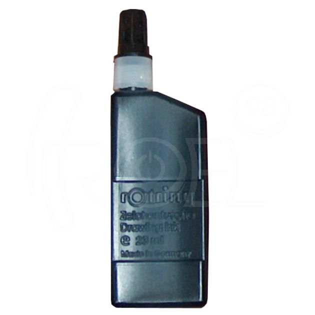 Туш за чертане Rotring, 23 мл, черен main product photo