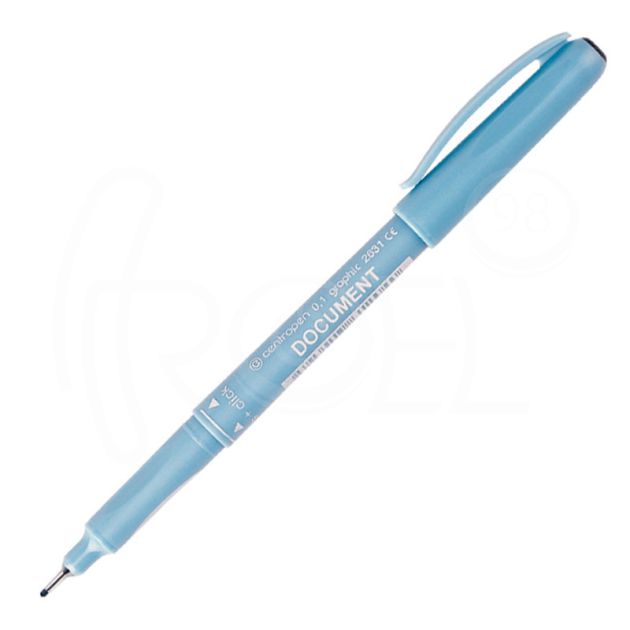 Тънкописец Centropen Document 2631, черен main product photo