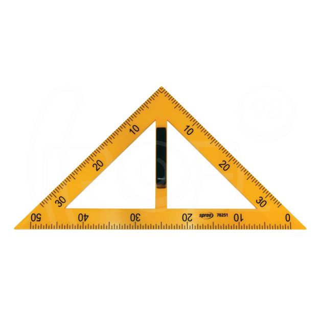 Триъгълник училищен Spree 40 x 40 x 56 см., 45° main product photo