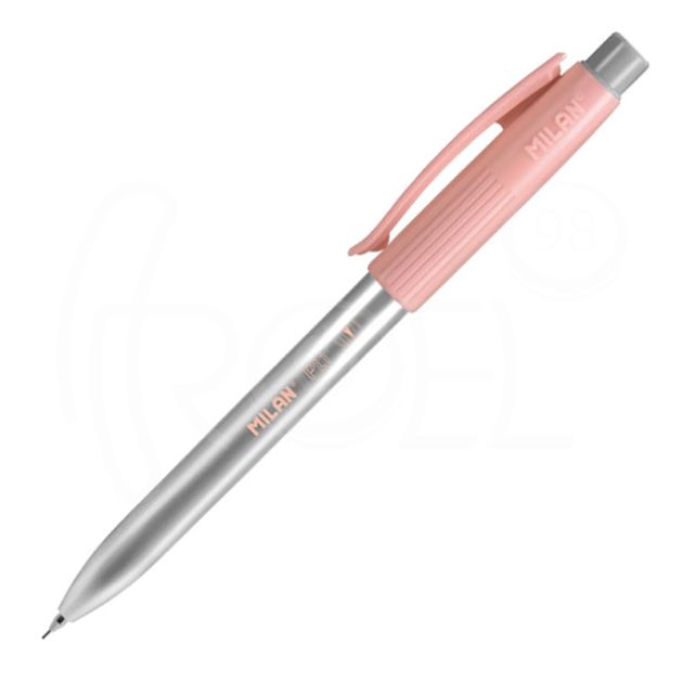 Молив автоматичен Milan PL1 Silver, 0.5 мм. с гума main product photo