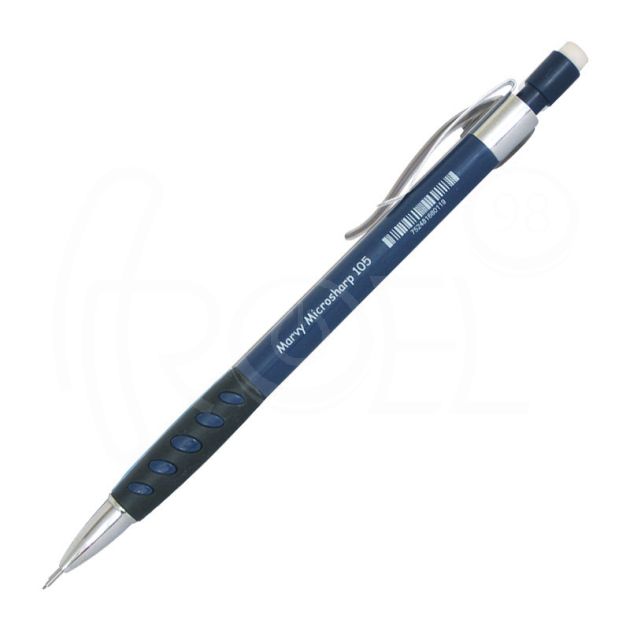 Автоматичен молив Marvy Uchida 105, метален връх и гумиран грип, връх 0,5мм main product photo