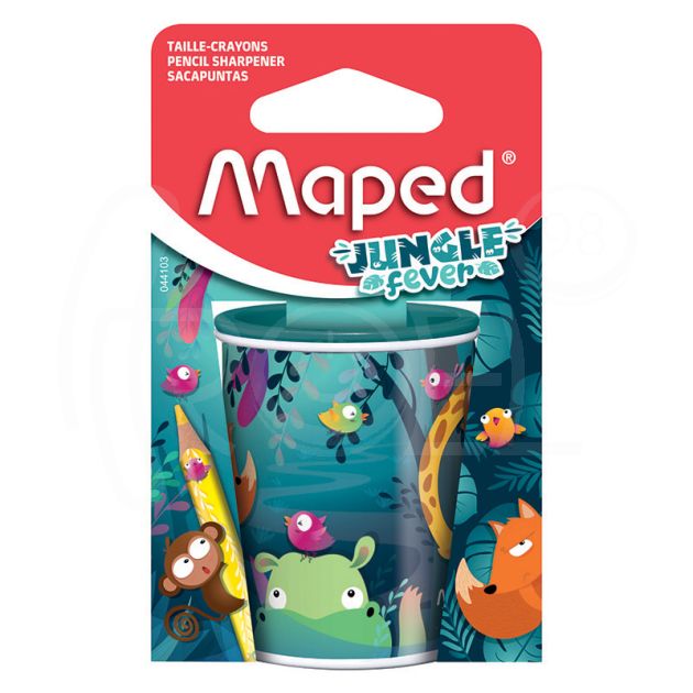 Острилка Maped Jungle Fever, двойна, блистер main product photo