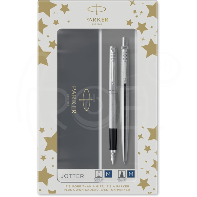 Комплект Parker Royal Jotter Stainless Steel CT, Химикалка и Писалка main product photo