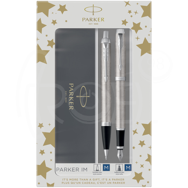 Комплект Parker IM Stainless Steel CT, химикалка и писалка main product photo
