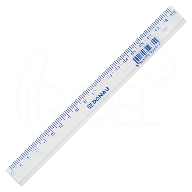 Линия Donau от прозрачна пластмаса, 20 см. main product photo