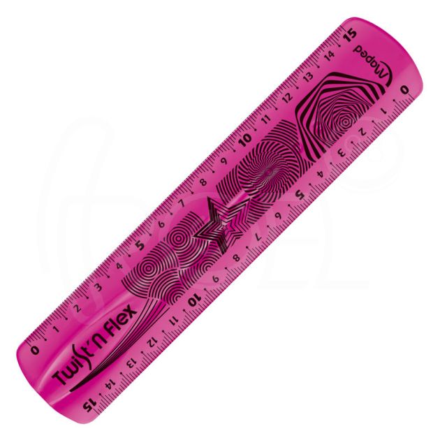 Линия Maped Twist'n'Flex 100% гъвкава, 15 см. main product photo