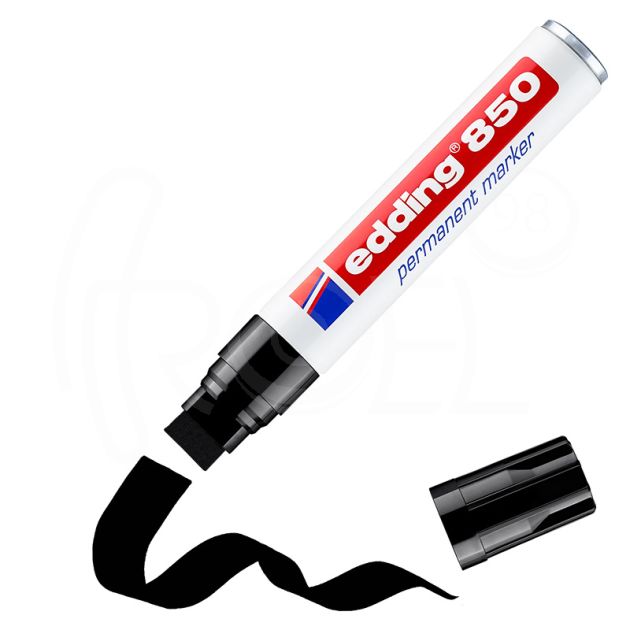 Маркер перманентен Edding Е-850, скосен връх 5 - 15 мм. main product photo