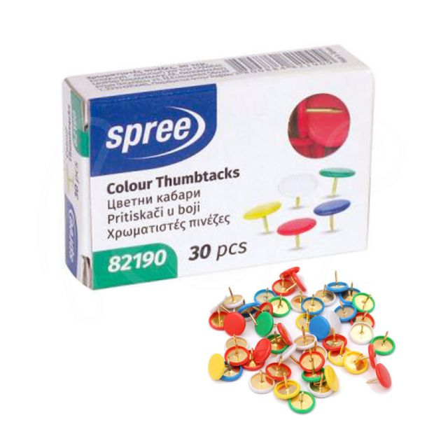 Кабари цветни Spree, 30 броя main product photo