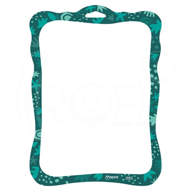 Дъска Maped Smiling Planet, бяла + каре, 18 х 28 см. main product photo