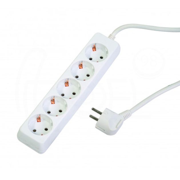 Разклонител с 5 гнезда, 1.5м кабел main product photo