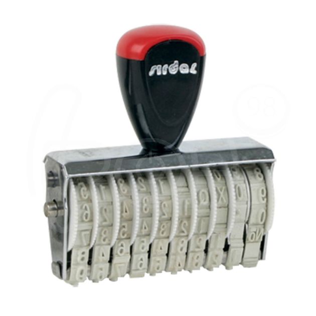 Номератор Sirdas 15510, ръчен, 5 мм, 10 цифри main product photo