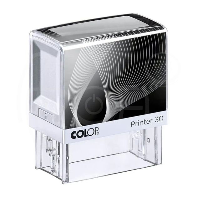 Печат Colop Printer 30, 18 х 47 мм, черен, син, червен main product photo