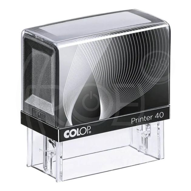 Печат Colop Printer 40, 23 х 59 мм, черен, син, червен main product photo