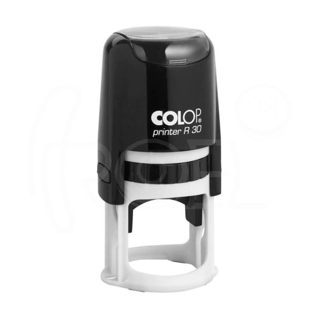 Печат Colop Printer R30, Ǿ 30 мм, черен, син, червен main product photo
