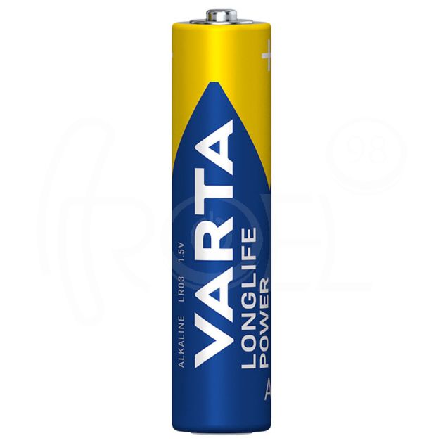 Усилена алкална батерия Varta Longlife Power AAA LR03 main product photo